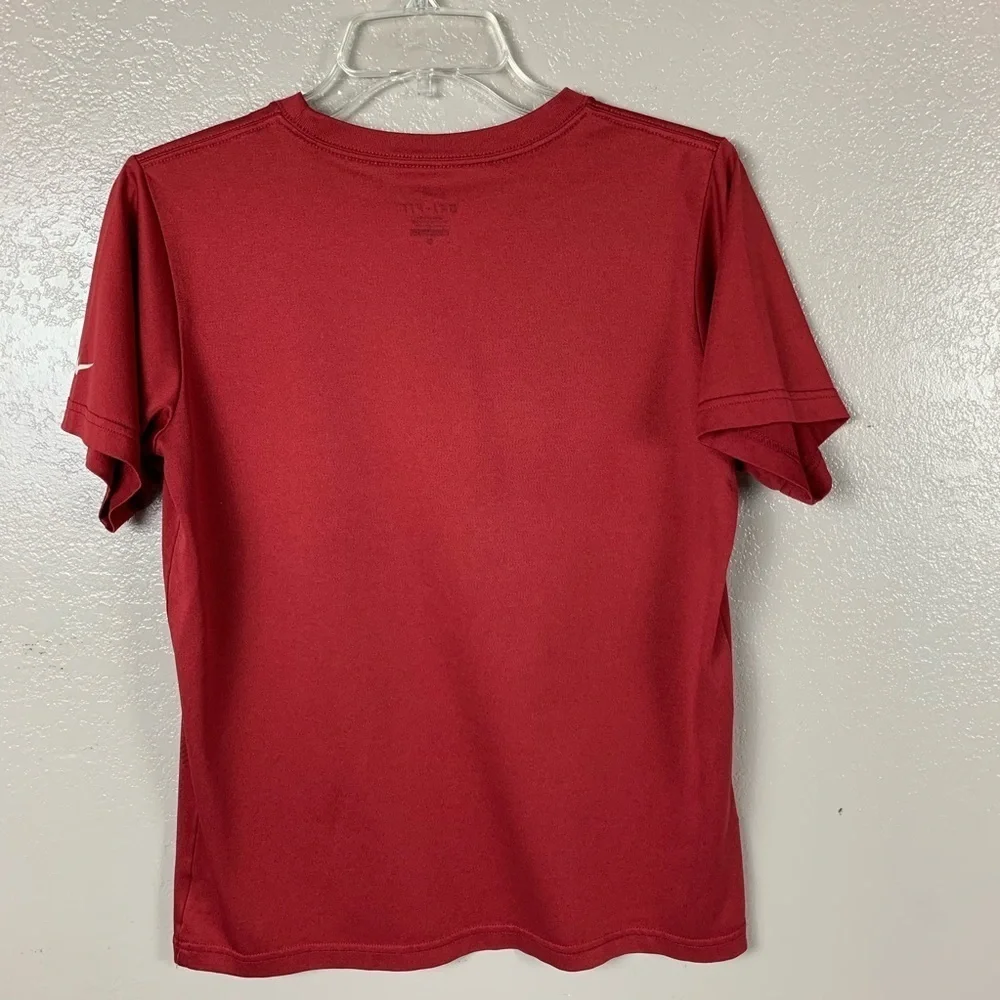 Nike Women’s Red Arkansas Razorback Dri Fit Tee ShirtSize Small